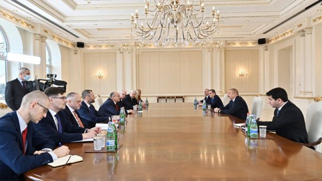 İlham Əliyev ATƏT-in sədrini qəbul etdi - YENİLƏNİB