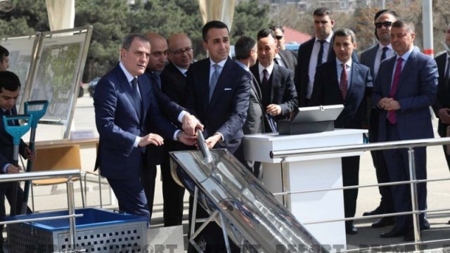 İtaliya-Azərbaycan Universitetinin təməlqoyma mərasimi keçirildi - FOTOLAR