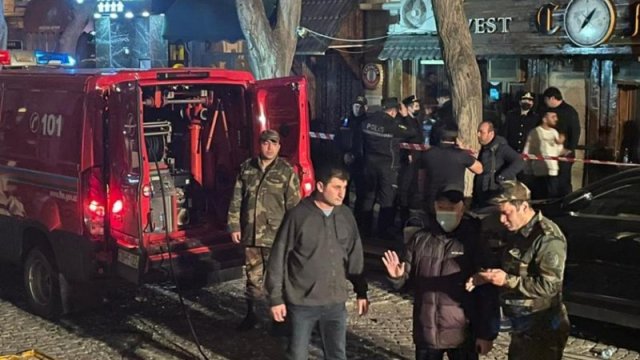 FHN partlayışla bağlı məlumat yayıb, nazir müavini hadisə yerində olub (FOTO)