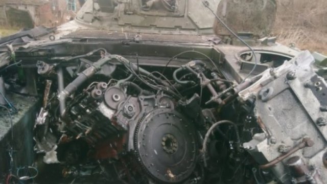 Geri çəkilən rus hərbi kolonu darmadağın edildi