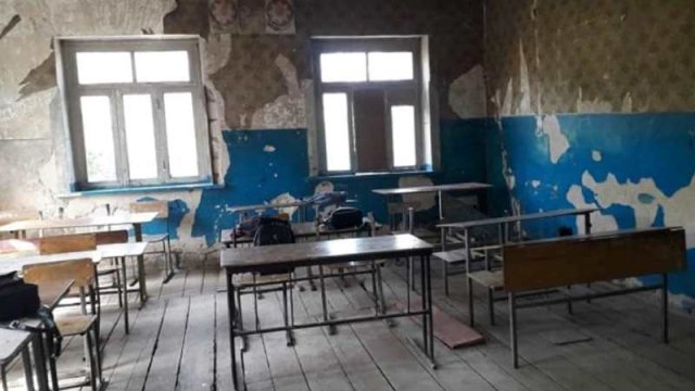 Aşağı Öysüzlü şagirdlərinin həyatı təhlükə ilə üz-üzə - Nazirlik də bilir (FOTO)xa0