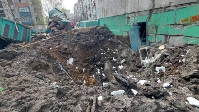 Rusiyanın daha bir hərbi təyyarəsi vuruldu - FOTO