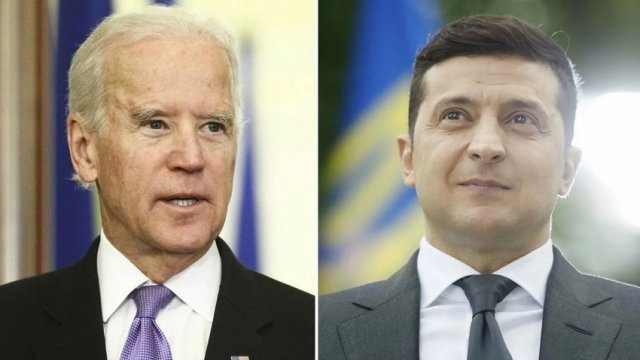 Bayden ilə Zelenski arasında telefon danışığı oldu