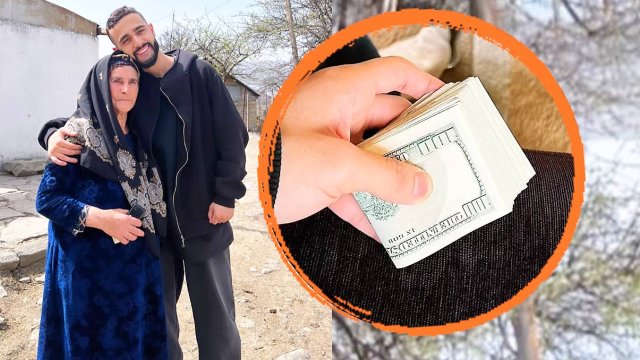 Hüseyn kəndə getdi, yaşlı nənəyə bir 