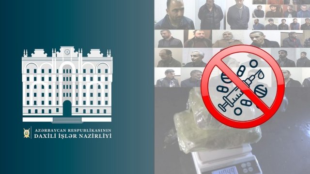 Azərbaycanda 40 narkotacir saxlanıldı - VİDEO