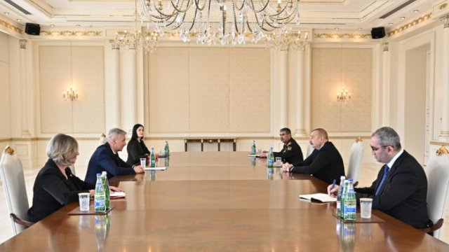 Prezident Latviyanın Baş nazirinin müavinini qəbul etdi - YENİLƏNİB