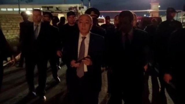 Kəmaləddin Heydərov yanğın baş verən ərazidə