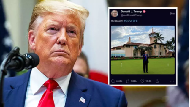 Donald Tramp “Twitter”ə qayıtdı -xa0İlk paylaşımı gündəm oldu