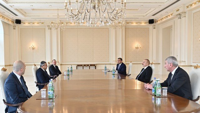 Prezident Zurab Pololikaşvilini qəbul etdi - YENİLƏNİB