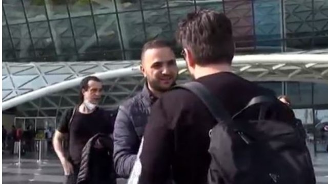 Mustafa Ceceli azərbaycanlı jurnalistə hücum etdi - ANBAAN VİDEO