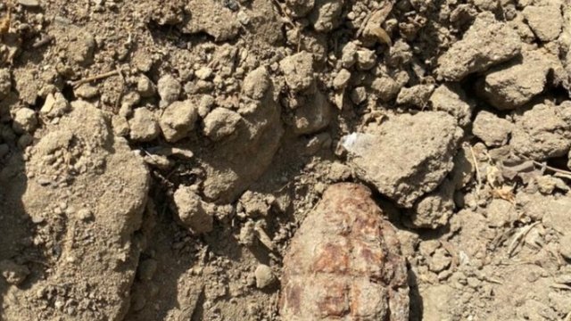 Bakıda qumbara tapıldı