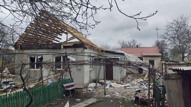 Dnepr raket atəşinə tutuldu