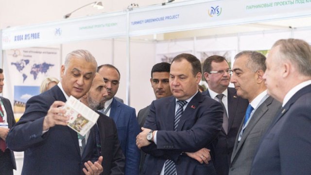 Belarusun Baş naziri “Caspian Agro 2022” sərgisini ziyarət etdi - FOTOLAR