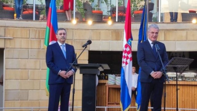 Mayın 30-da Bakıda Xorvatiya Respublika Günü qeyd olundu - FOTO
