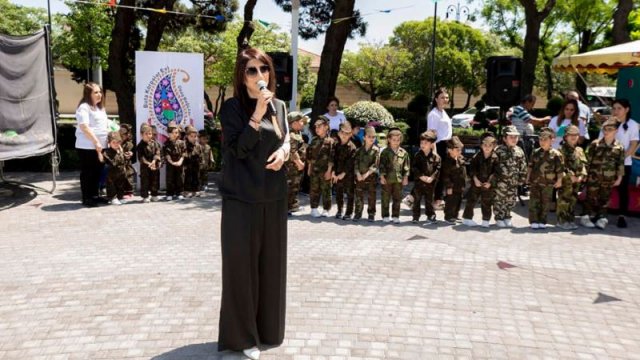 Atatürk parkında 1 İyun Uşaqların Beynəlxalq Müdafiə Gününə həsr olunmuş tədbir keçirildi - FOTOLAR