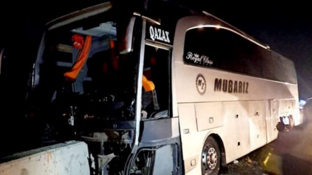 Qəzaya düşən avtobusda yaralananların sayı artıb, ikisinin vəziyyəti ağırdır - VİDEO