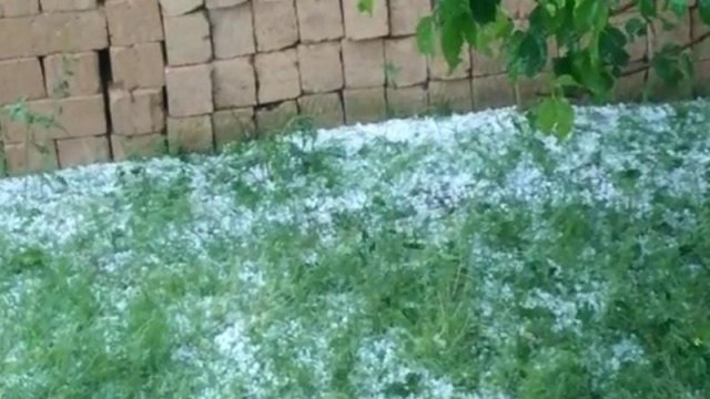 Daşkəsənə və Gədəbəyə leysan yağdı, dolu düşdü - FOTO/VİDEO