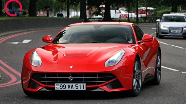 Bakıda AA seriyalı “Ferrari”nin sahibi buna görə cərimələndi