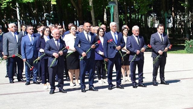Dövlət qulluqçularının peşə bayramı günü Ağstafada qeyd olundu - FOTOLAR