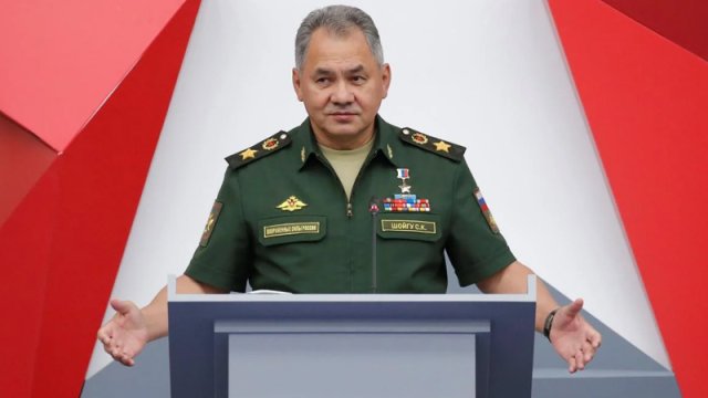 Sergey Şoyqu Ukraynada - VİDEO