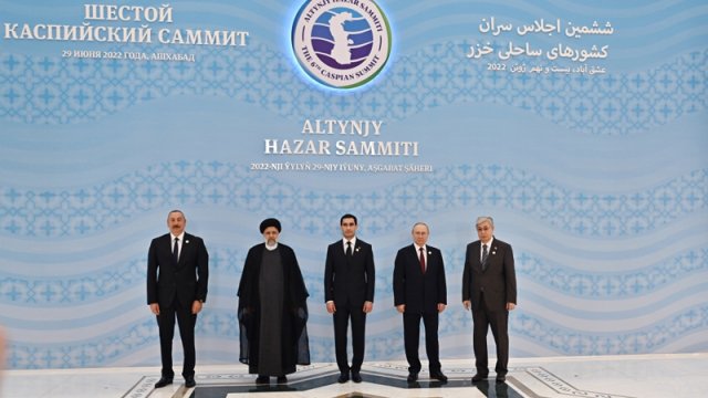 Aşqabadda sammit başladı: İlham Əliyev toplantıda iştirak edir - FOTOLAR