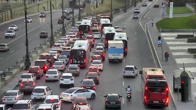Bakıda bu yollarda sıxlıq var - SİYAHI