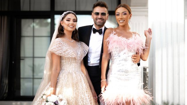 Röya Ayxanın qardaşının toyundan ilk görüntülər - FOTOLAR