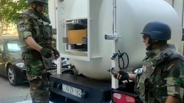 Bakıda 4 ədəd partlayıcı aşkarlanıb - VİDEO - FOTO