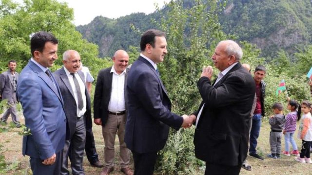 Növbəti səyyar qəbul İsmayıllıda daha bir ucqar kəndi olan Köhnədaxarda keçirildi - FOTOLAR