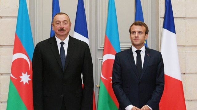 İlham Əliyev Makrona məktub göndərdi