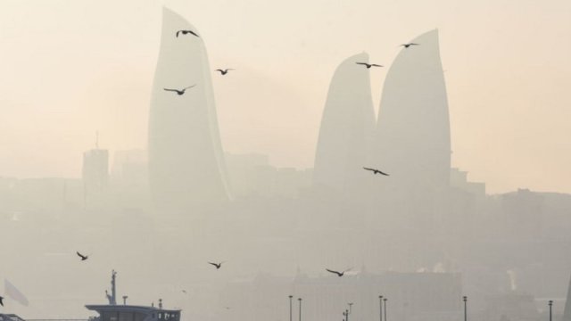 Havada toz dumanı müşahidə olunur