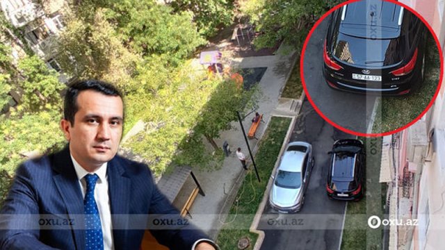 Yaşıllıqları məhv edən maşının hansı quruma məxsus olduğu bilindi - YENİLƏNİB/FOTO