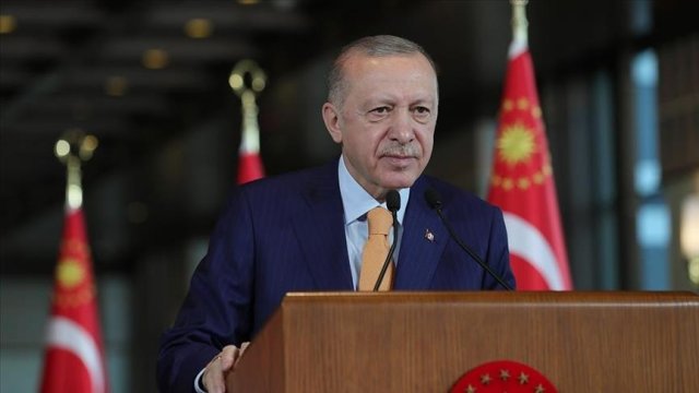 Ərdoğan: Türkiyə Kıbrıs türklərinin maraqları üçün mübarizəni davam etdirəcək