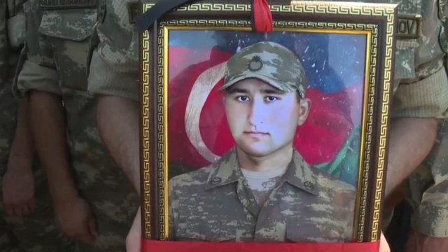 Şəhid Anar Kazımov dəfn edildi - YENİLƏNİB/FOTO