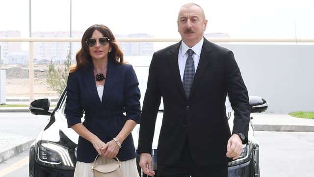 Mehriban Əliyeva: “Yolumuz qədim Basqal qəsəbəsinədir” - VİDEO