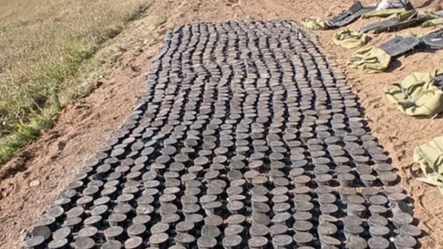 Sarıbabada ermənilərin basdırdığı mina sahəsi aşkarlandı: Minə yaxın partlayıcı... - FOTOLAR