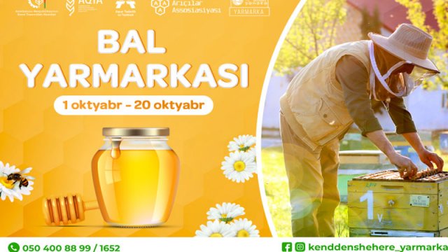 Bakıda arıçılıq məhsullarının 22-ci Respublika Sərgi-Satış Yarmarkası keçiriləcək