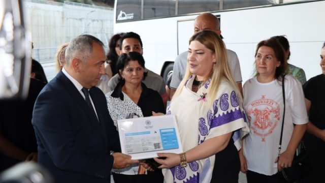 Şuşaya 10 000-ci sərnişin səfər etdi - FOTOLAR