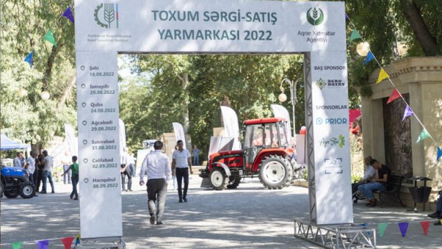 Quba rayonunda toxum sərgi-satış yarmarkası keçirildi