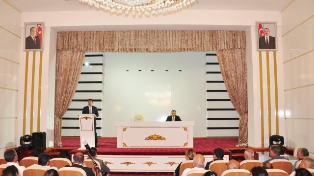 Ağstafa rayonunun mədəniyyət işçiləri ilə görüş keçirildi - FOTOLAR