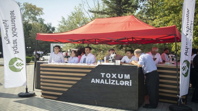 Sabirabad rayonunda toxum sərgi-satış yarmarkası keçirildi - FOTO