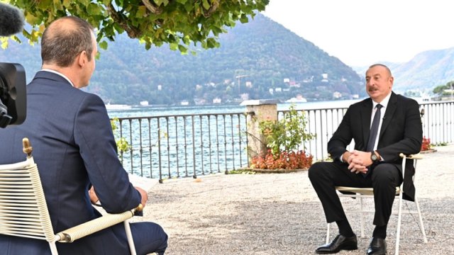 Prezident Çernobbio şəhərində İtaliyanın “İl Sole 24 Ore” qəzetinə müsahibə verdi - TAM MƏTN