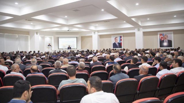 Sabirabadda regional müşavirə keçirildi - FOTOLAR