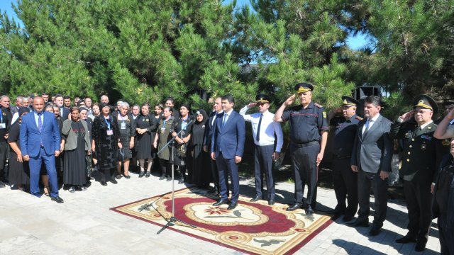 Anım Günü Ağstafa rayonunda silsilə tədbirlərlə qeyd olundu - FOTOLAR