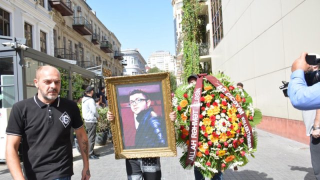 Rəhim Rəhimli dəfn edildi - FOTOLAR