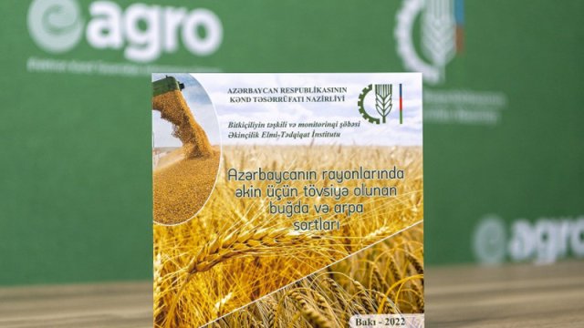 Əkin üçün tövsiyə olunan buğda və arpa sortları adlı kataloq çap olundu - FOTO