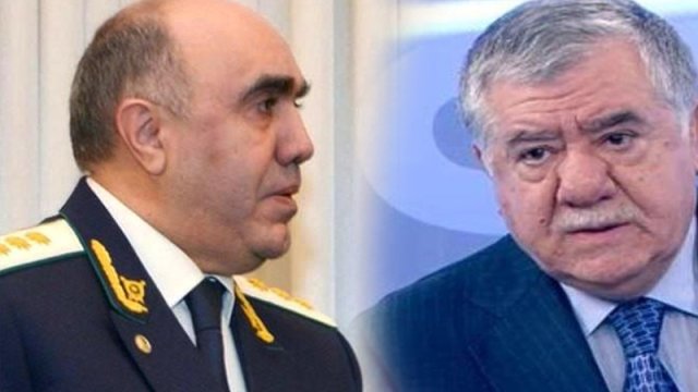 Atası Zakir Qaralova kostyum alan müstəntiqi Abbas Abbasovun oğlu tutdurdu