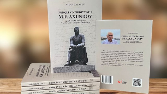 M.F.Axundov haqqında yeni kitab nəşr edildi
