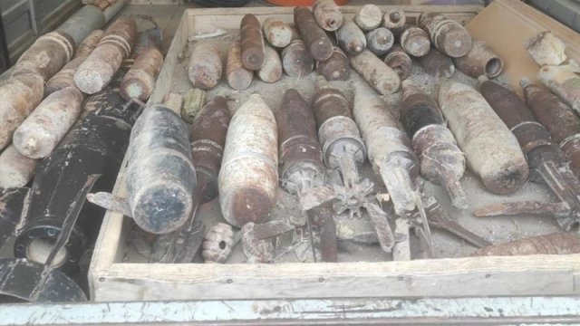 Xızıda hərbi sursat aşkarlandı - FOTO/VİDEO