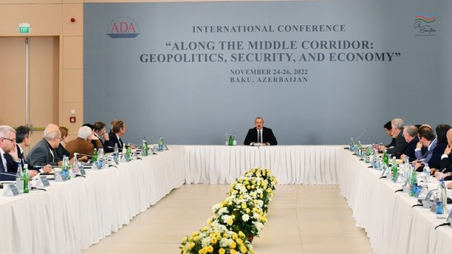 Prezident Bakıda keçirilən beynəlxalq konfransda sualları cavablandırdı - YENİLƏNİB